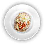 Jacket Potato With Cheese & Beans 