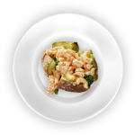 Jacket Potato With Prawn & Mayo 